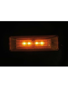 Luce a led ingombro camion camper 24V ambra 103x34mm 2