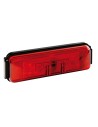 Luce a led ingombro camion camper 24V rosso 103x34mm