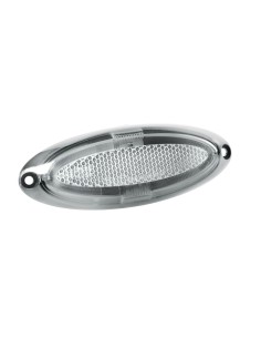 Luce a led ingombro omologata 12 24V bianco 124x45mm