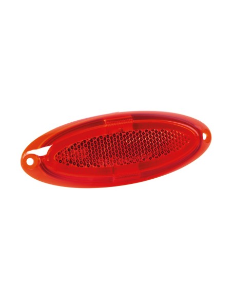 Luce a led ingombro omologata 12 24V rosso 124x45mm