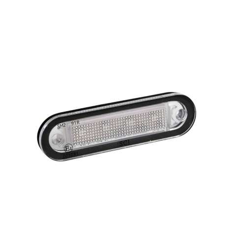 Luce a led perimetrale ingombro 12 24V colore arancio