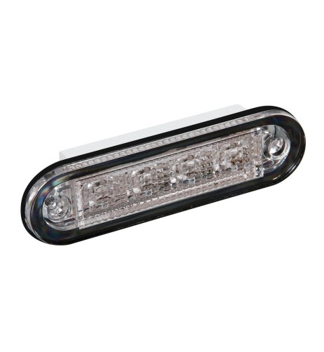 Luce a led perimetrale ingombro 12 24V colore rosso
