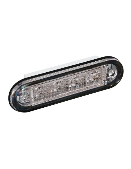 Luce a led perimetrale ingombro 12 24V colore rosso