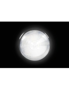 Luce a led tonda ingombro camion camper 24V bianco D70mm 2