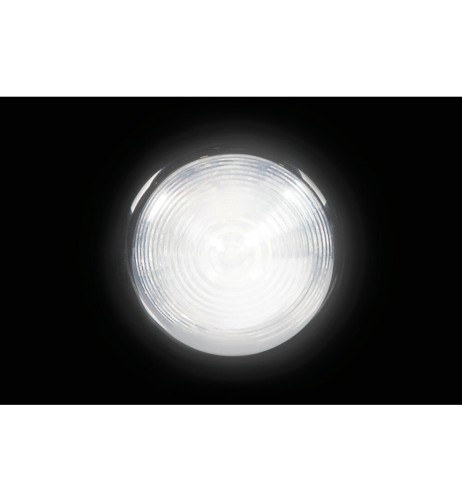 Luce a led tonda ingombro camion camper 24V bianco D70mm