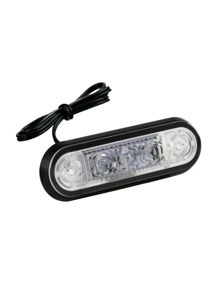 Luce da incasso perimetrale impermeabile a Led 9 32V Rosso