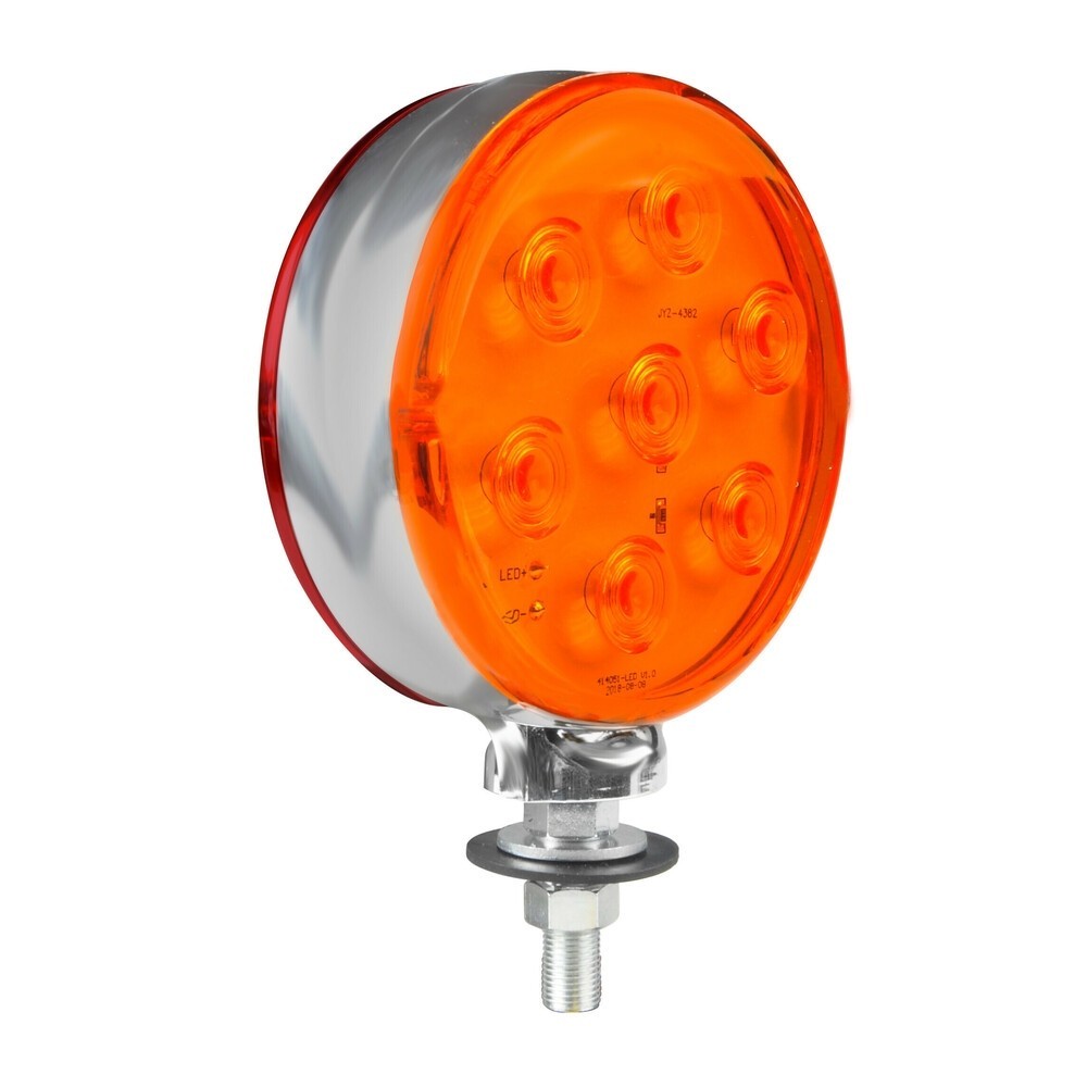 Lampeggiante A Led Anteriore Arancio 12/24V Camion - Carro Attrezzi