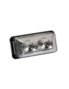 Luce ingombro 2 LED 24V camion camper Bianco