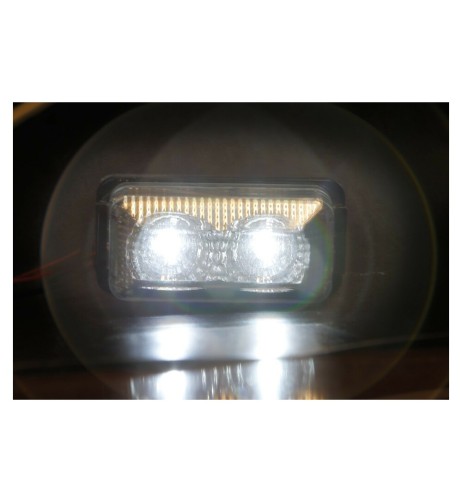 Luce ingombro 2 LED 24V camion camper Bianco