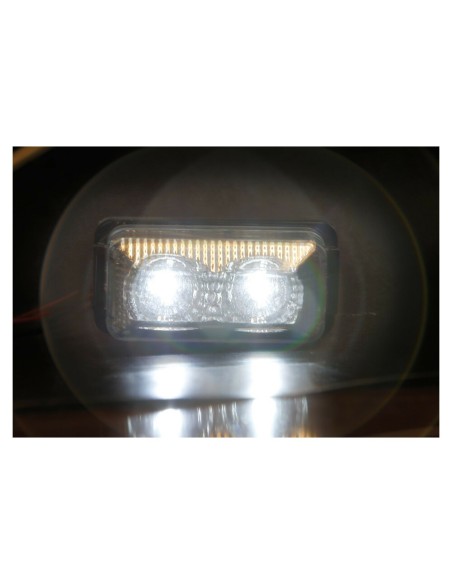 Luce ingombro 2 LED 24V camion camper Bianco