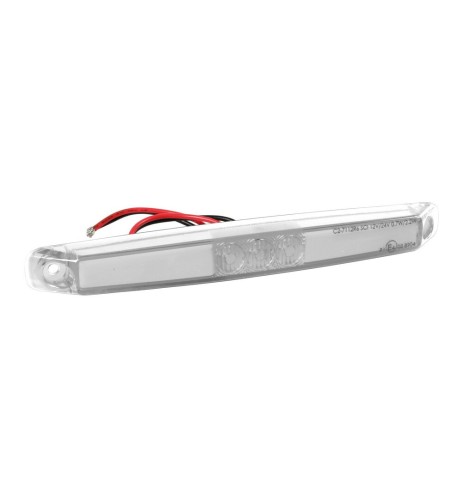 Luce ingombro a 13 LED 12 24v Impermeabile bianco effetto neon 170x20mm