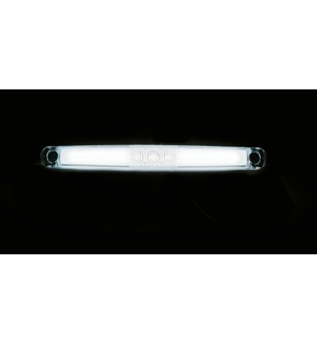 Luce ingombro a 13 LED 12 24v Impermeabile bianco effetto neon 170x20mm