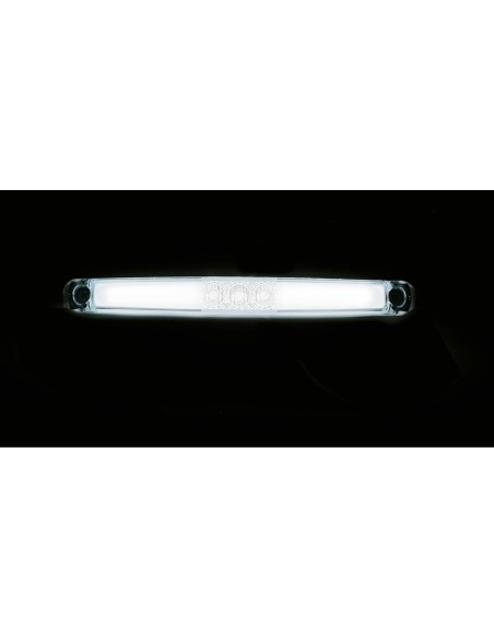 Luce ingombro a 13 LED 12 24v Impermeabile bianco effetto neon 170x20mm