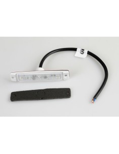 Luce ingombro a 5 Led montaggio in superficie 12 24V bianco 2