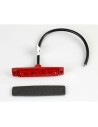 Luce ingombro a 5 Led montaggio in superficie 12/24V - rosso