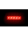 Luce ingombro a 5 Led montaggio in superficie 12/24V - rosso