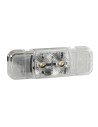 Luce ingombro perimetrale 2 LED camion 24V omologata Bianco