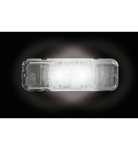 Luce ingombro perimetrale 2 LED camion 24V omologata Bianco