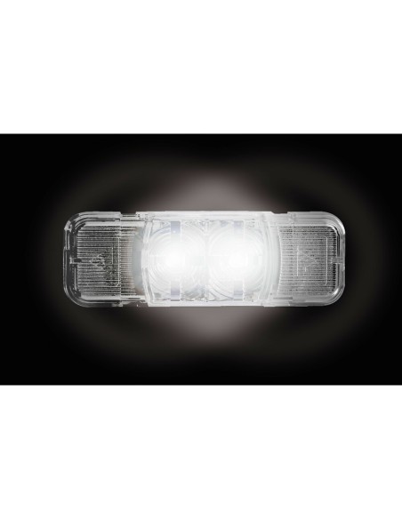 Luce ingombro perimetrale 2 LED camion 24V omologata Bianco