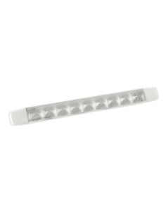 Luce ingombro retromarcia a 9 Led montaggio in superficie 12 24V bianco