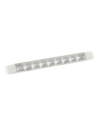 Luce ingombro retromarcia a 9 Led montaggio in superficie 12 24V bianco