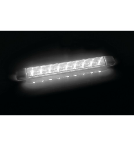 Luce ingombro retromarcia a 9 Led montaggio in superficie 12 24V bianco