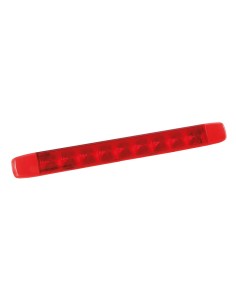 Luce ingombro retronebbia a 9 Led montaggio in superficie 12 24V rosso