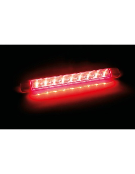 Luce ingombro retronebbia a 9 Led montaggio in superficie 12 24V rosso