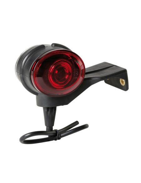 Luce perimetrale a 2 led 24V Bianco Rosso attacco L omologata sinistra