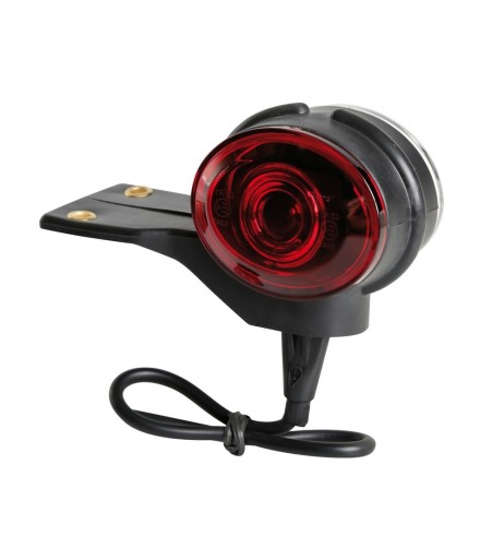 Luce perimetrale a 2 led 24V Bianco Rosso omologata destra