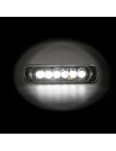 Luce strobo Impermeabile multifunzione a 6 Led 12 24V Bianco 2