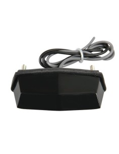 Luce targa a 3 led SMD 12V moto e scooter BIANCO 59x30mm 2