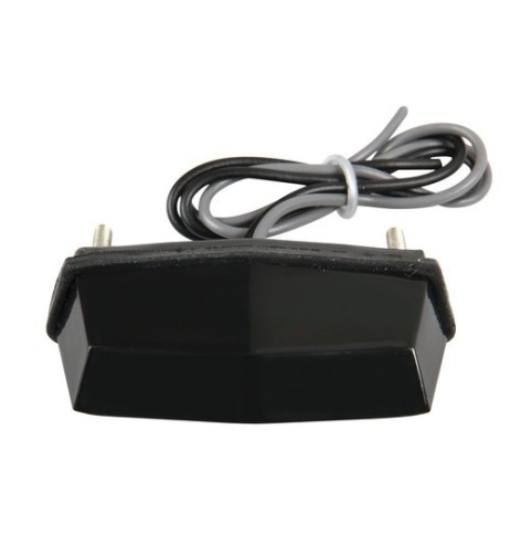 Luce targa a 3 led SMD 12V moto e scooter BIANCO 59x30mm