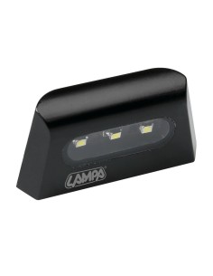Luce targa A ion omologata a 3 Led SMD 12V 2