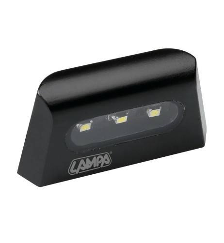 Luce targa A ion omologata a 3 Led SMD 12V