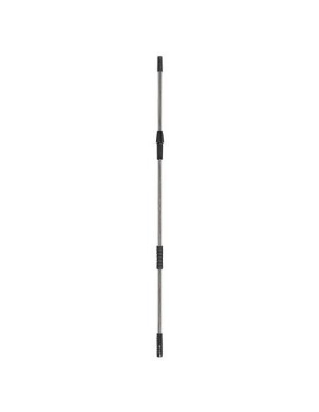 Manico telescopico in acciaio inox 115 200cm