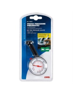 Manometro in plastica pressione pneumatici a doppia scala auto moto camion 2