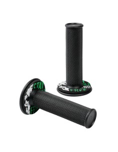 Manopole universali Donut Off Road moto scooter quad Nero Verde
