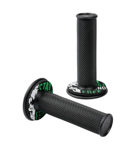 Manopole universali Donut Off Road moto scooter quad Nero Verde