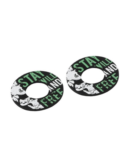 Manopole universali Donut Off Road moto scooter quad Nero Verde