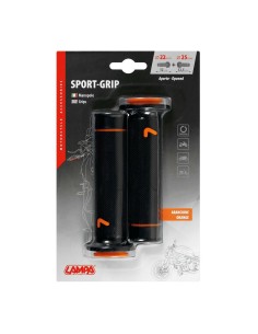 Manopole universali Sport grip moto scooter quad Arancione 2