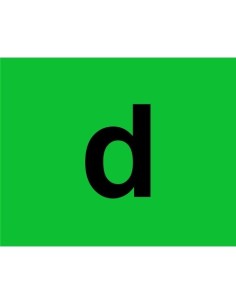 Marcatura in PVC verde adesivo camion trasporto prodotti deperibili