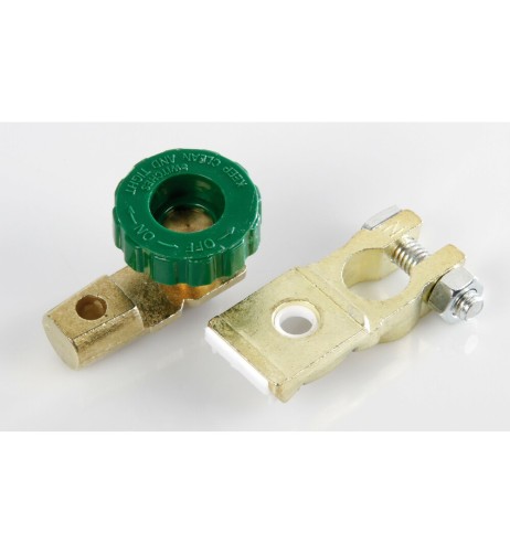 Morsetto staccabatteria universale 12 24V max 175A