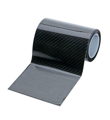 Nastro adesivo decorativo effetto carbonio 180x10cm