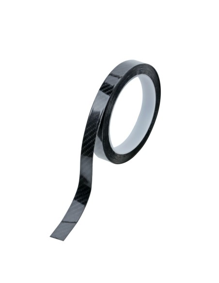 Nastro adesivo decorativo effetto carbonio 500x1 5cm