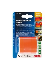 Nastro adesivo per riparazione fanali 5x150cm Arancio