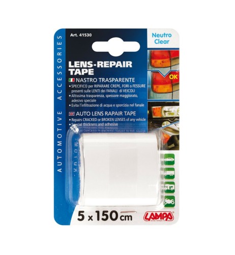 Nastro adesivo per riparazione fanali 5x150cm Neutro