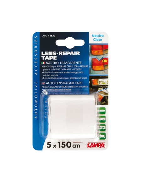 Nastro adesivo per riparazione fanali 5x150cm Neutro