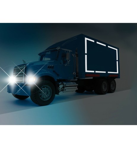 Nastro adesivo riflettente multiuso 5x100cm bianco