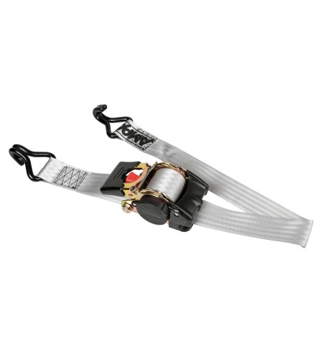 Nastro tensore autoretrattile a doppio gancio 5x300cm 1500Kg